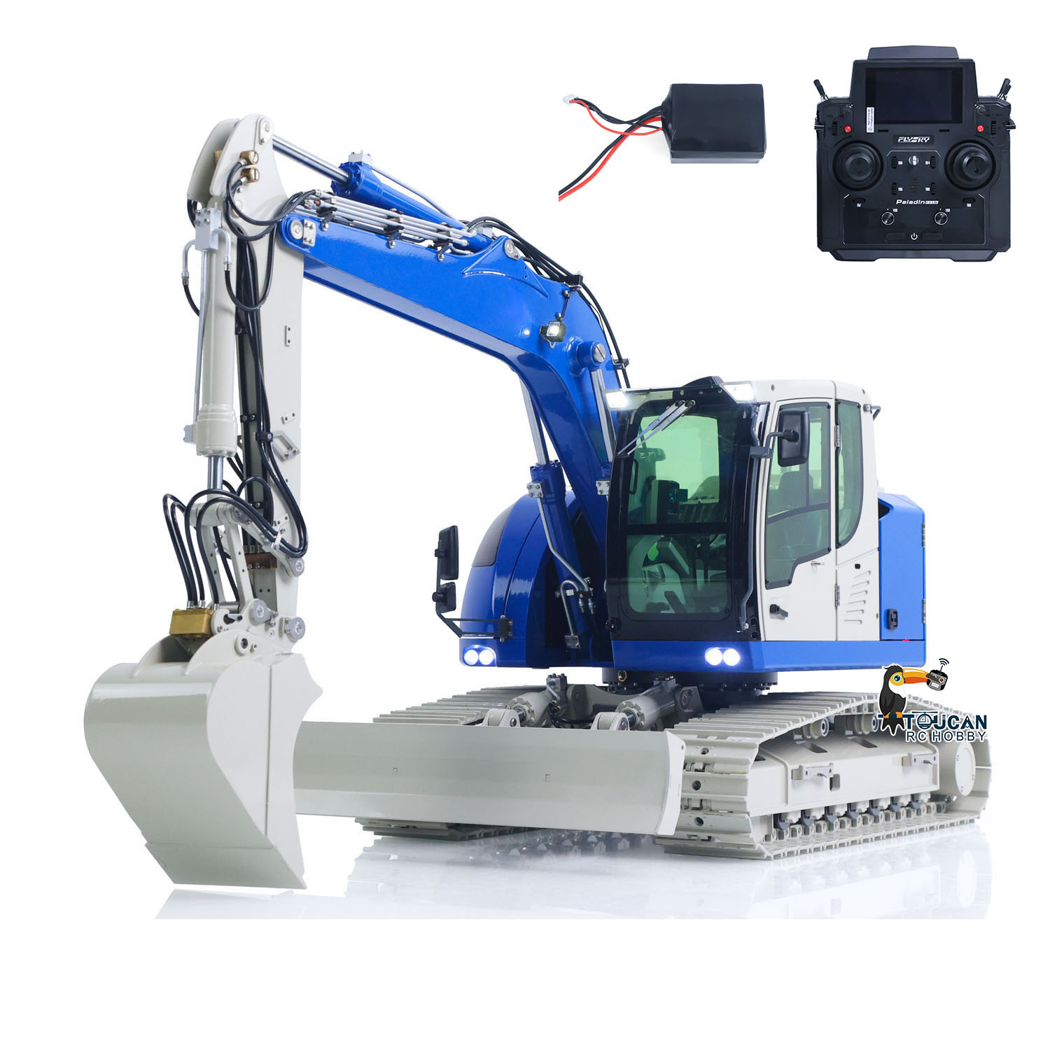 Rc Excavator Hobby - Pelle hydraulique télécommandée 1/14 7CH R920