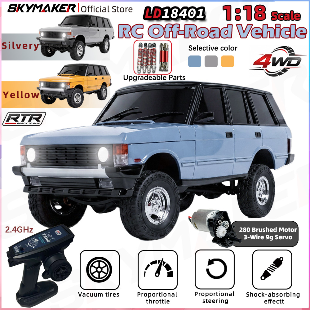 Rc Hobby Nook - Voiture RC LDRC LD18401 1/18 4x4