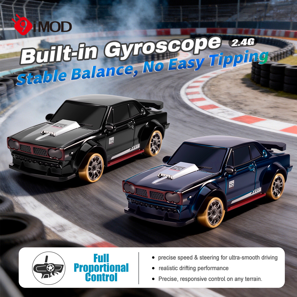 Rc Hobby Nook - Voiture de drift RC 9IMOD 1/64