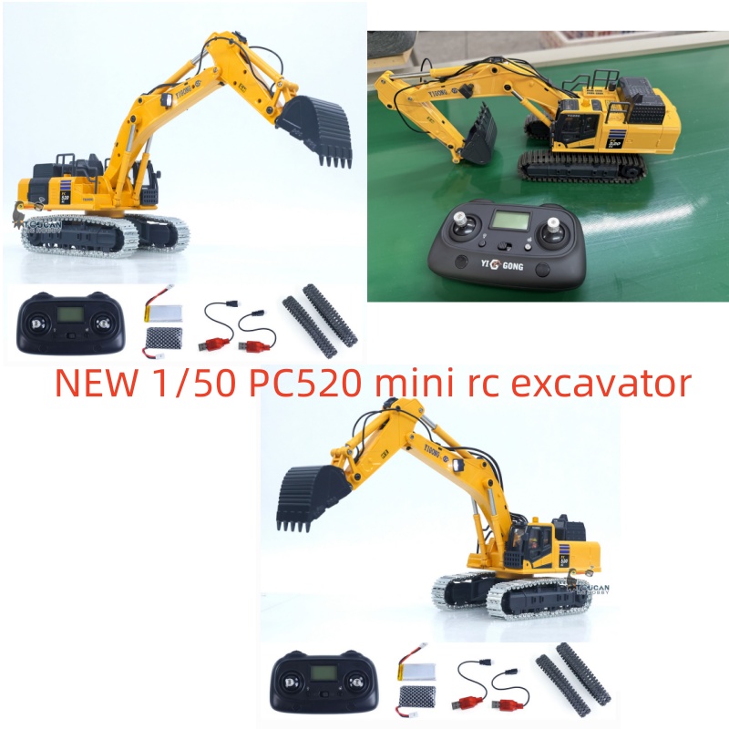 Rc Excavator Hobby - Mini pelle RC 1/50 PC520, excavatrice