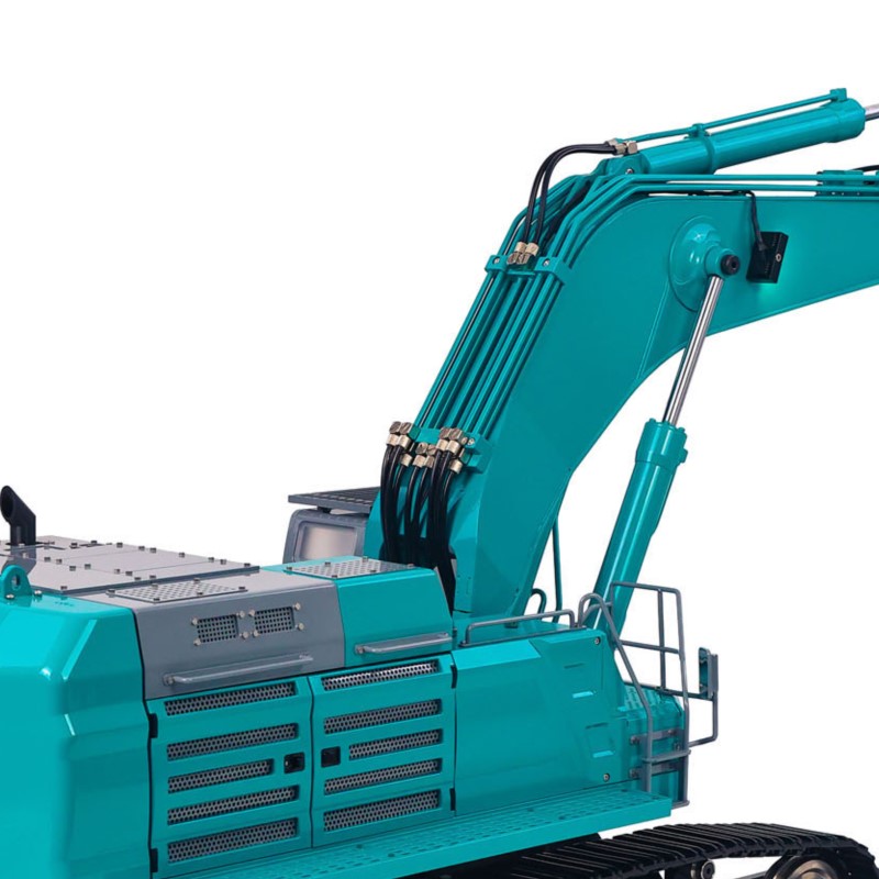 Rc Excavator Hobby - Mini-Excavatrice Télécommandée Hydraulique 395F en Métal,