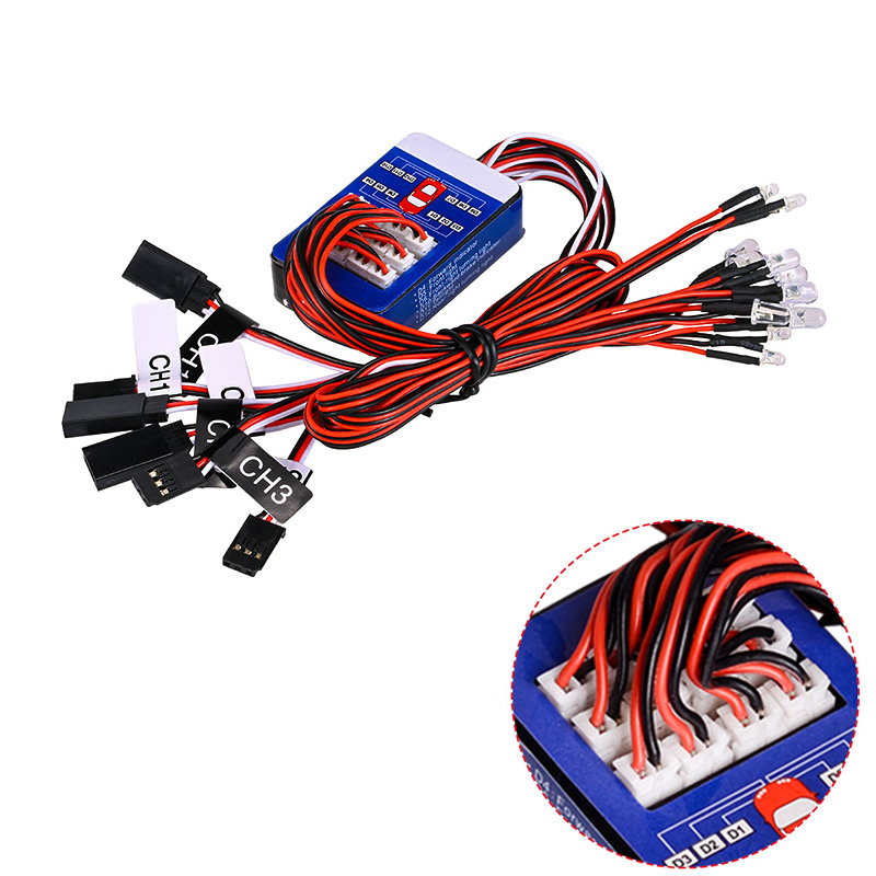 Rc Hobby Toucan - Kit d'éclairage LED RC 12 lumières