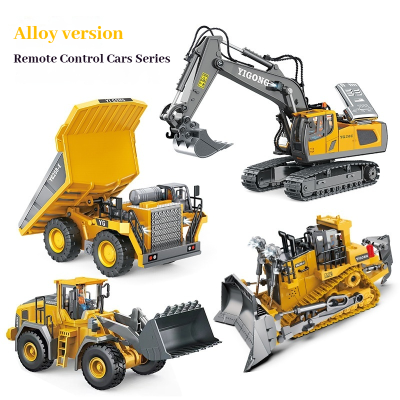 Rc Excavator Hobby - Véhicule d'ingénierie télécommandé en alliage YIGONG,