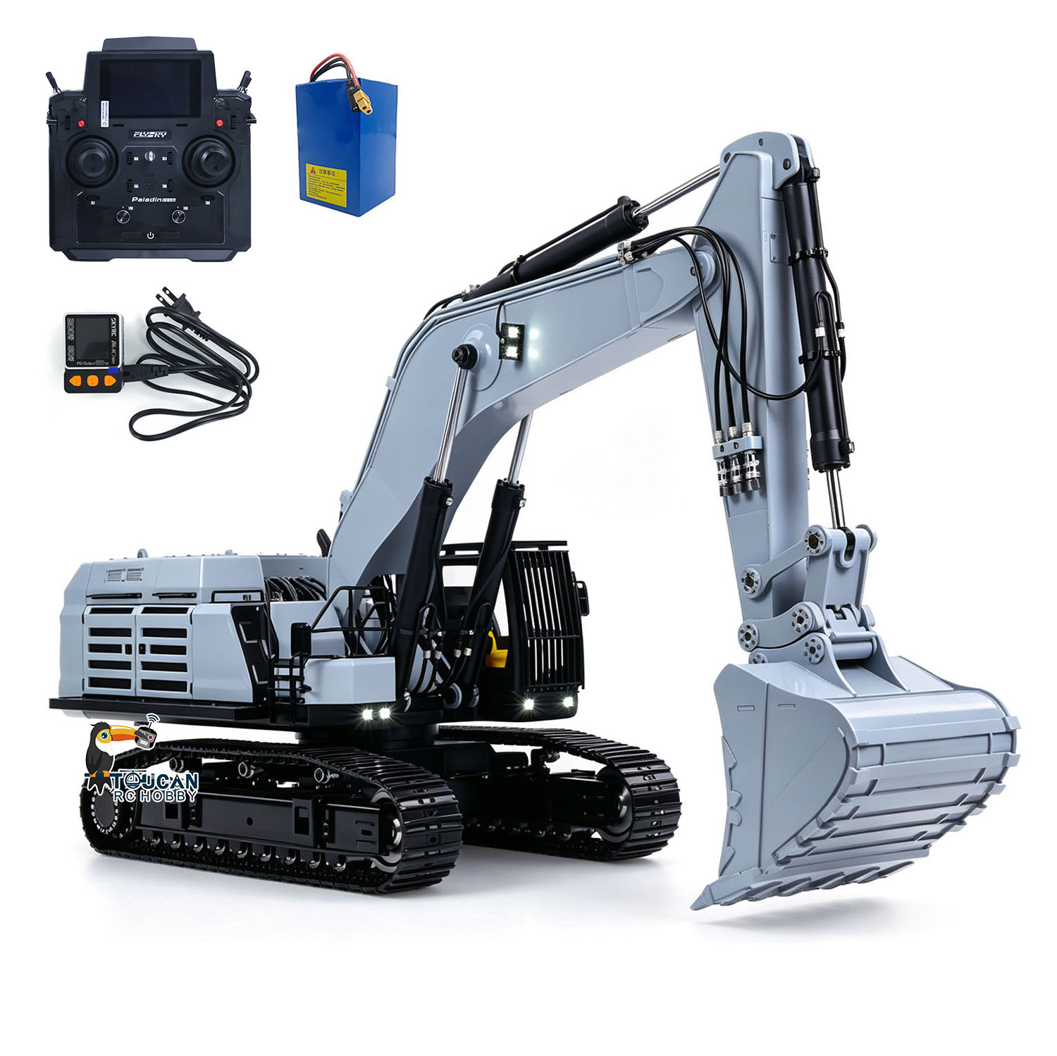 1/12395F RC Excavatrice lourde - Rc Excavator Hobby avis et prix
