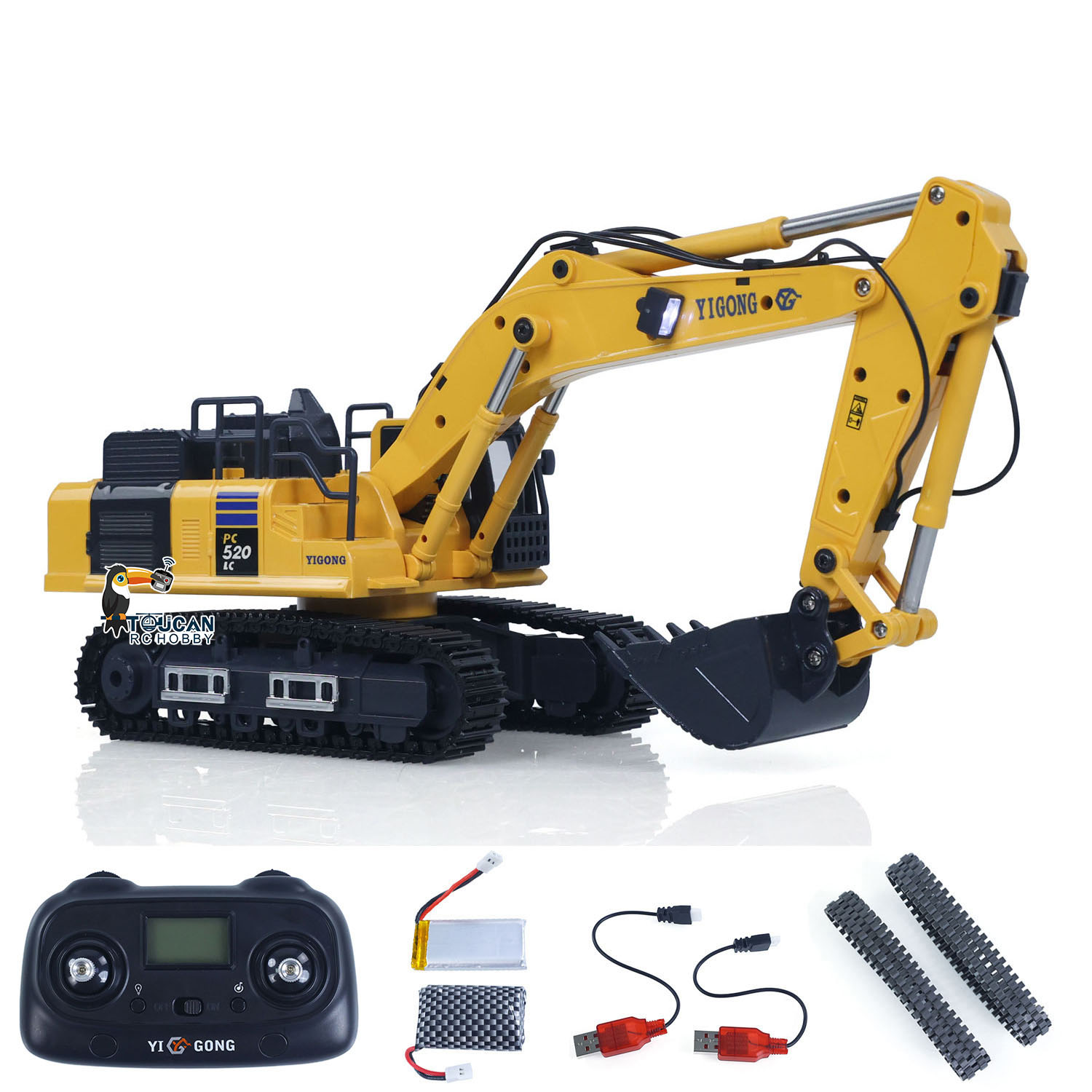 Mini pelle RC 1/50 PC520, exca - Rc Excavator Hobby avis et prix