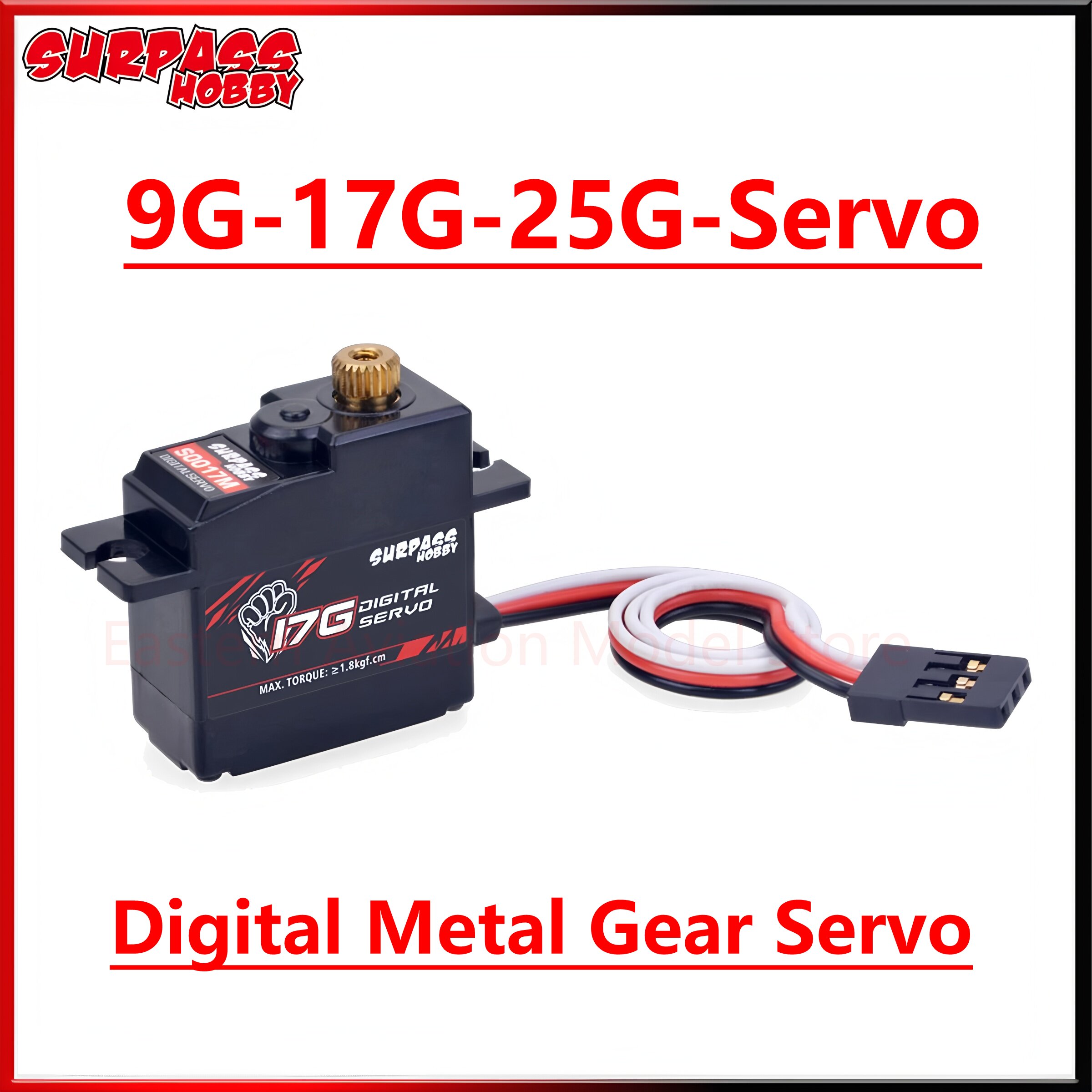 Surpass Hobby S009M 9G S0017M  - Rc Hobby Online avis et prix
