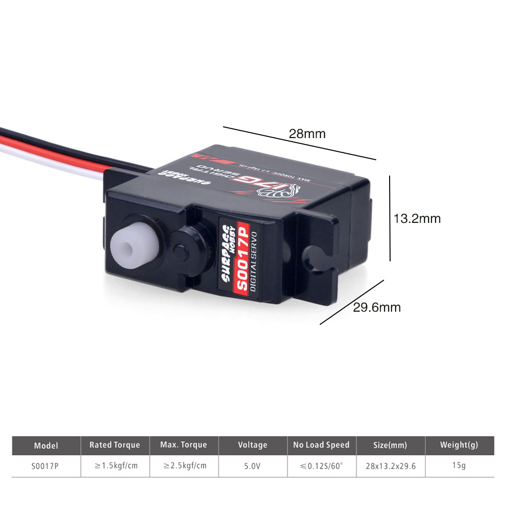 SURPASS Hobby 17g Micro Mini S - Rc Hobby Online avis et prix