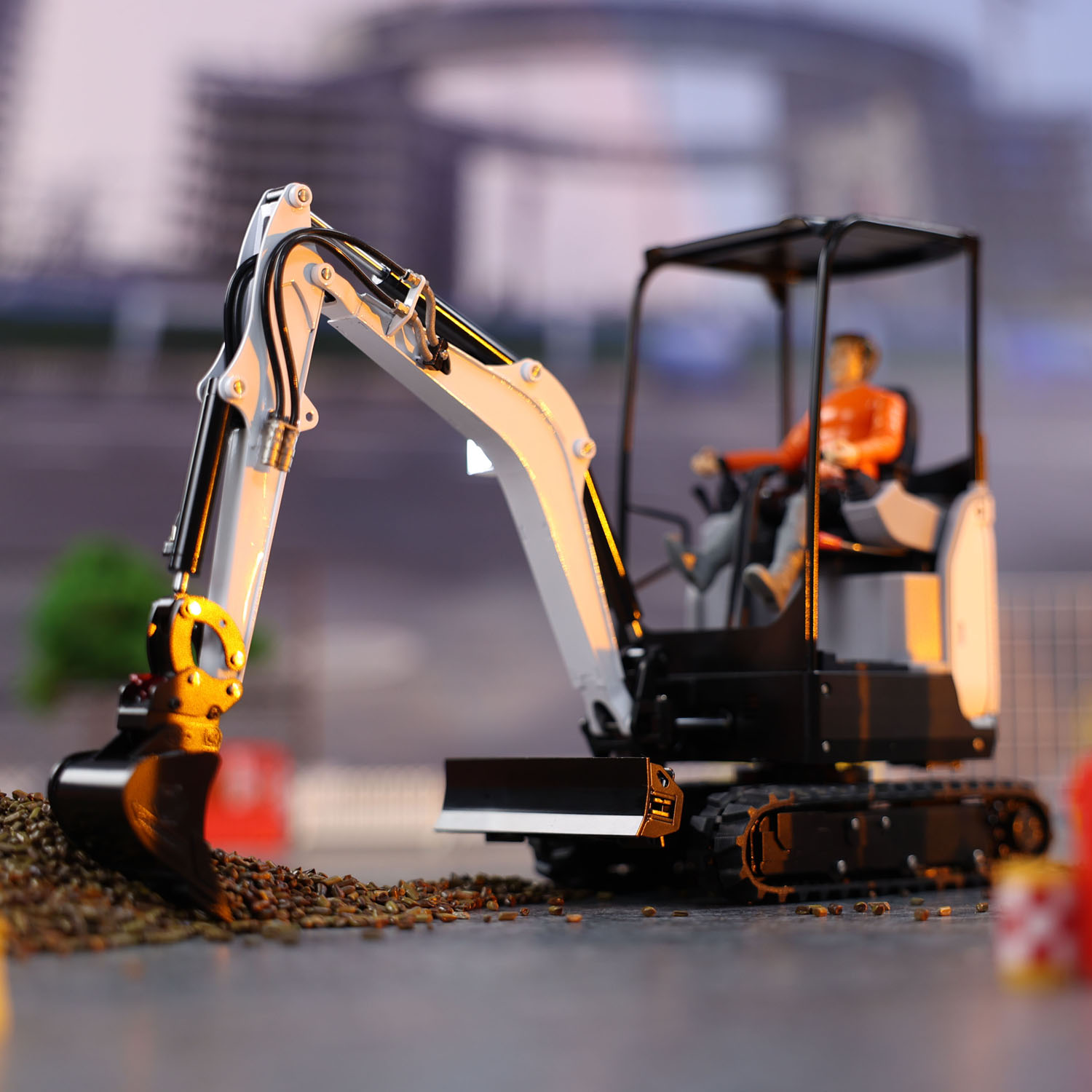 Mini-excavatrice RC RTR JX E20 - Rc Excavator Hobby avis et prix